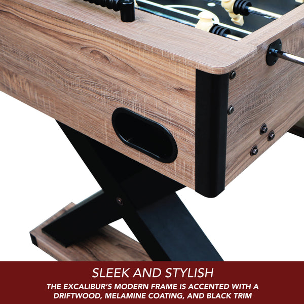 Excalibur 54-in Foosball Table – Blue Wave Products
