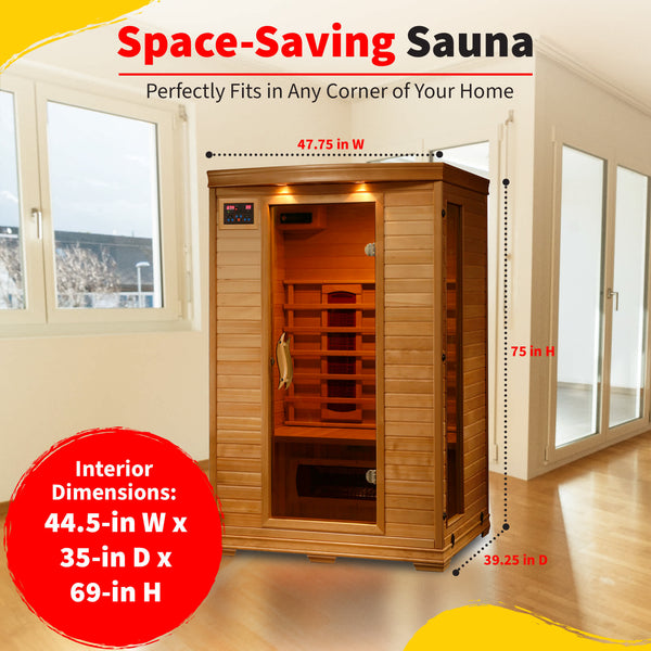 Coronado Ceramic Sauna – Blue Wave Products