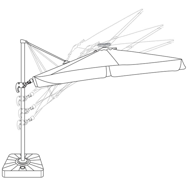drawing of patio umbrella Freeport 11-ft Octagonal Cantilever in Sunbrella Acryli – Blue Wave Products Shoe size:34.5 Twitch SMKPATRIOT SOLID 2XL White