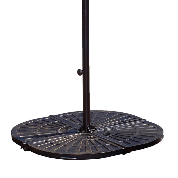 corliving patio umbrella base weights 4) 30-lb Resin Umbrella Base Weights in Bronze – Blue Wave Products