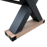 Excalibur 9-ft Shuffleboard Table - Driftwood Finish