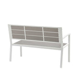 Ez-Care Tek-Wood™ Steel Patio Bench