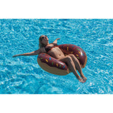 Chocolate Doughnut - Inflatable Pool Tube