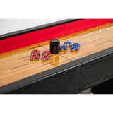 Avenger 9-ft Shuffleboard Table - Black Finish