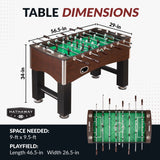 Primo 56-in Foosball Table