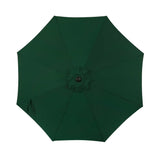 Mirage 9-ft Octagonal Auto-Tilt Market Umbrella - Breez-Tex Canopy