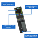 SALTDIP™ 2-IN-1 Electronic Salt Water Tester