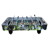 Crossfire 38-in Table Top Foosball Game with Over-The-Door Basketball Hoop