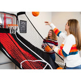 Shot Pro Deluxe 81-in Dual Basketball Arcade Game with LED Scoring