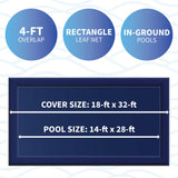 Leaf Net In-Ground Pool Cover