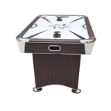 Midtown II 6-ft Air Hockey Table with LED Scoring - Dark Cherry Finish