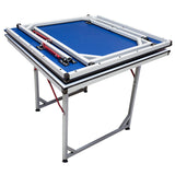 Reflex 6-ft Midsize 12mm Table Tennis Table - Portable - Blue