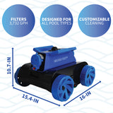 Blue Wave Indigo Hybrid x-5 Robotic Cleaner