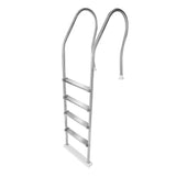 Premium Stainless Steel Reverse Bend In-Pool Ladder for Above Ground Pools
