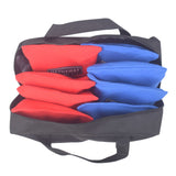 Regulation Cornhole Bag Set with Included Case – Red/Blue