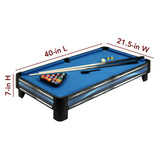 Breakout 40-in Table Top Pool Table