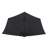 Lanai 9-ft Half Umbrella in Polyester