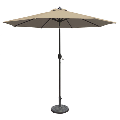 Mirage 9-ft Octagonal Market Umbrella with Sunbrella Canopy