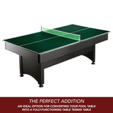 Quick Set 12mm Table Tennis Conversion Top - Green