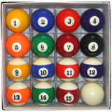 Billiard Ball Set - Regulation Size