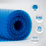 8-mil Solar Blanket for Round Above-Ground Pools – Blue