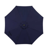 Mirage 9-ft Octagonal Auto-Tilt Market Umbrella - Breez-Tex Canopy