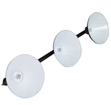 3-Shade Billiard Light - Black