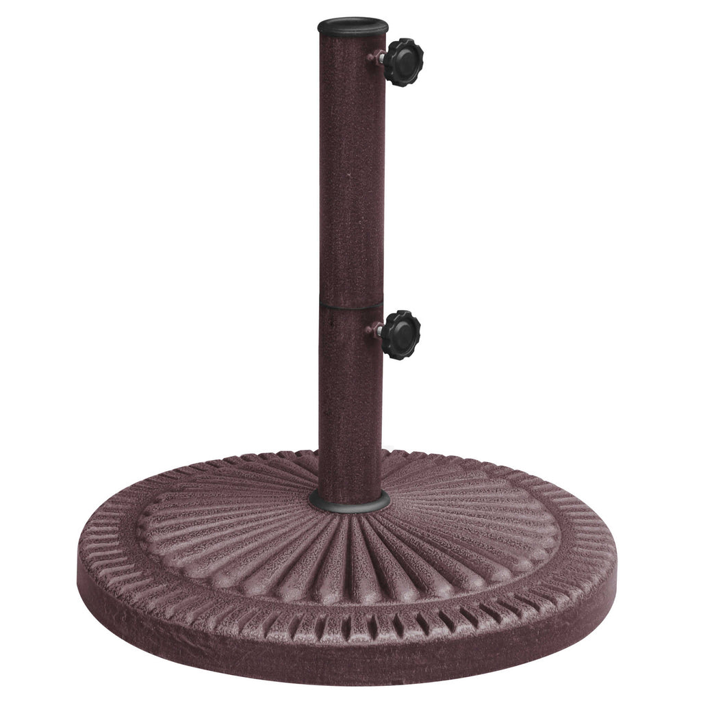 86 lb hampton bay patio umbrella base 66-lb All-Weather Outdoor Resin Umbrella Base