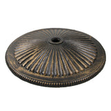 Classic Cast Iron Umbrella Base in Bronze