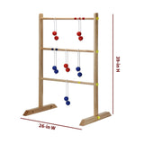 Solid Wood Ladder Toss Game Set