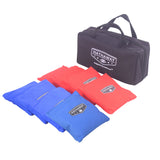 Regulation Cornhole Bag Set with Included Case – Red/Blue