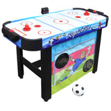 Rapid Fire 42-in Air Hockey 3-in-1 Multi-Game Table