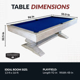 Montecito 8-ft Pool Table