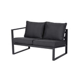 Monaco Contemporary Outdoor Sectional - Slate Grey