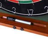 Centerpoint Bristle Dartboard and Solid Wood Cabinet