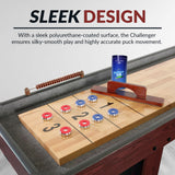 Challenger Shuffleboard Table - Dk Cherry Finish