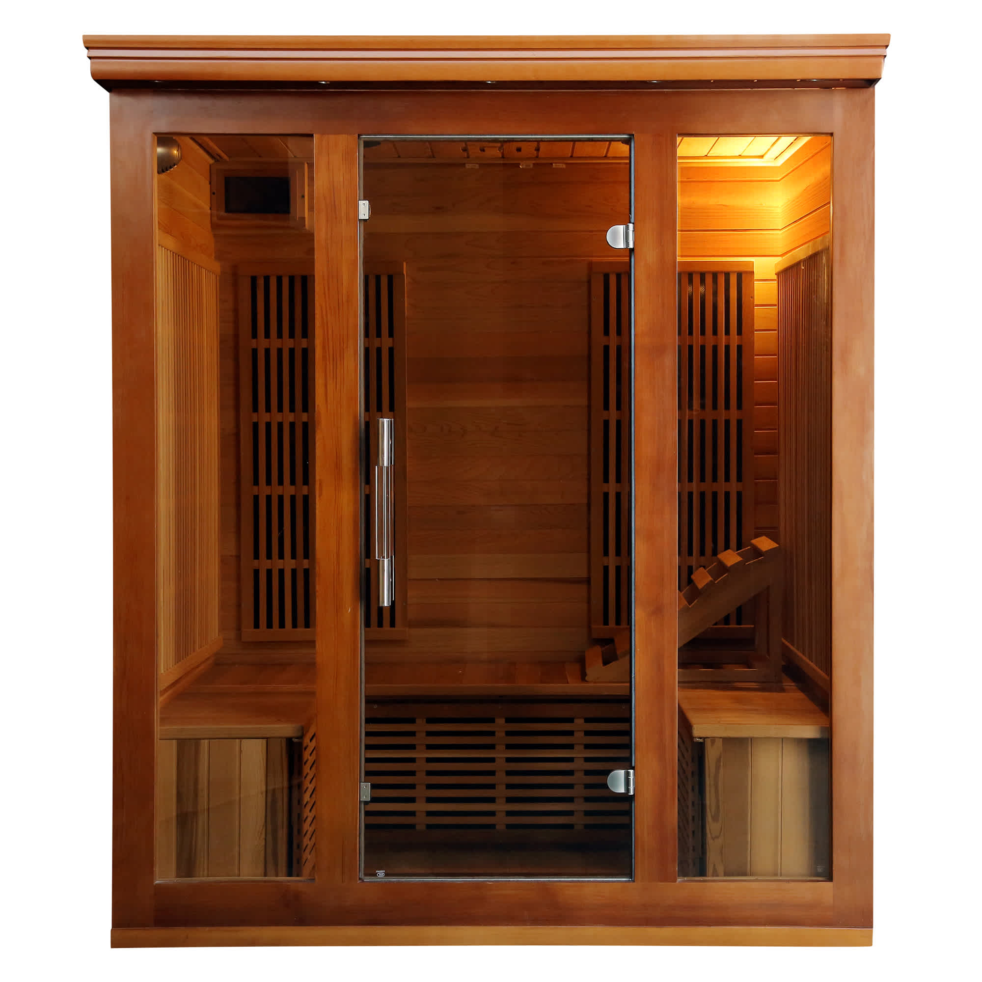 Almohada Reposacabezas Sauna Cedro Rojo | Diseño Curvo Comfort | 39x28x9 Cm
