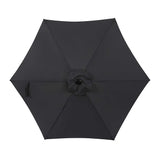 Bistro 7.5-ft Hexagon Market Umbrella - Polyester