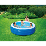 Inflatable 7.5-ft x 22-in Deep Round Family Pool with Cover