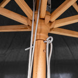 Cenote 9-ft Octagon Hardwood Market Umbrella - Breez-Tex