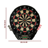 Magnum 15.5-in Electronic Dartboard - 20 Games - Soft Tip