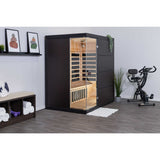 Sirona 4-Person Hemlock Infrared Sauna with 8 Carbon Heaters