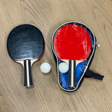 Table Tennis Paddle and Ball Set