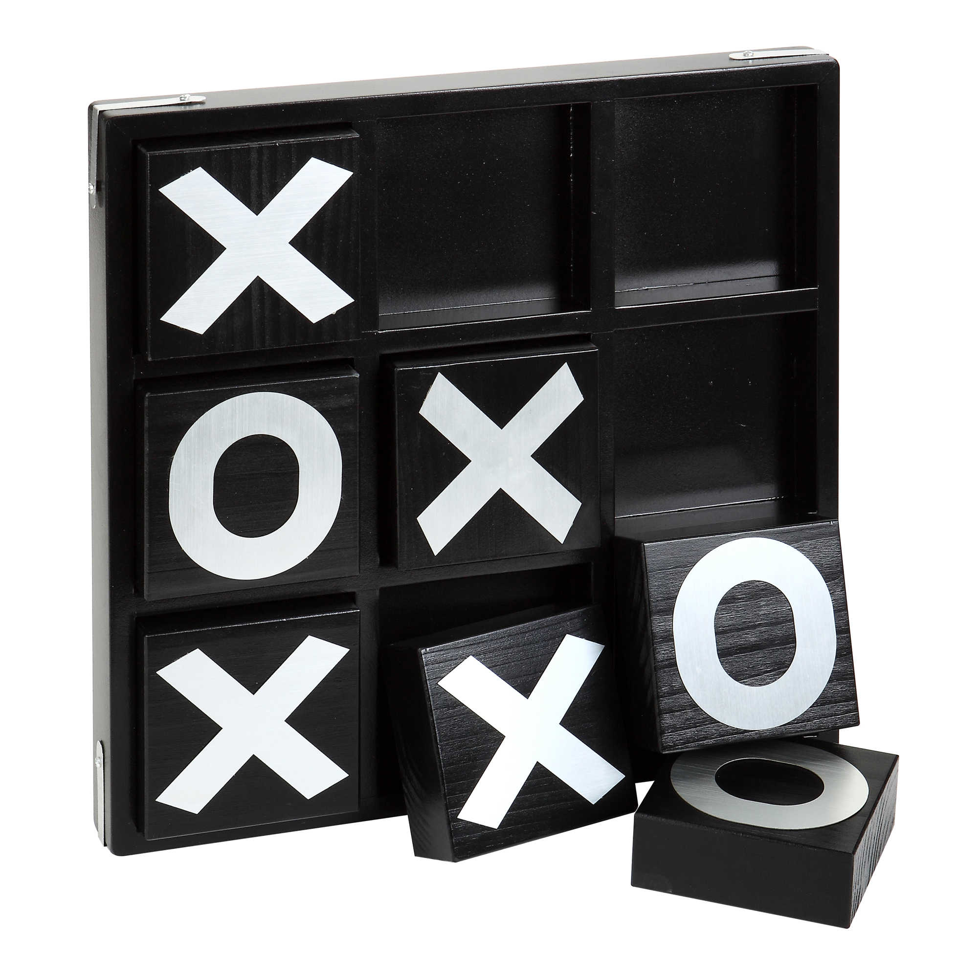 Vintage 14-in Wooden Board Tic-Tac-Toe Set – Blue Wave Products
