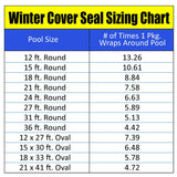 600-ft Winter Cover Seal for Above Ground Pool