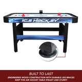 Face-Off 60-in Air Hockey Table with LED Scoring