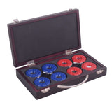 Shuffleboard Pucks with Case - Set of 8