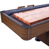 Challenger Shuffleboard Table - Walnut Finish