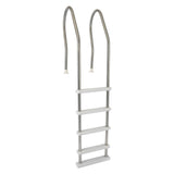 Stainless Steel Reverse Bend In-Pool Ladder for Above Ground Pools