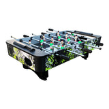 Crossfire 38-in Table Top Foosball Game with Over-The-Door Basketball Hoop